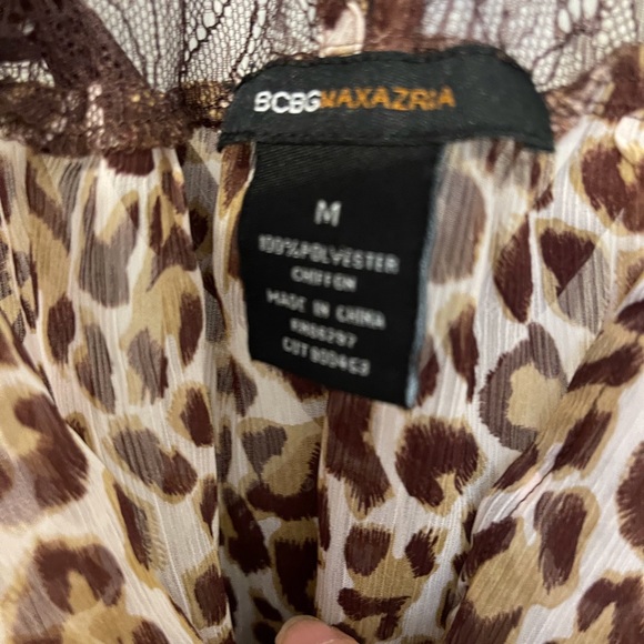 BCBG Max Azaria Animal Print Tank - Picture 9 of 11
